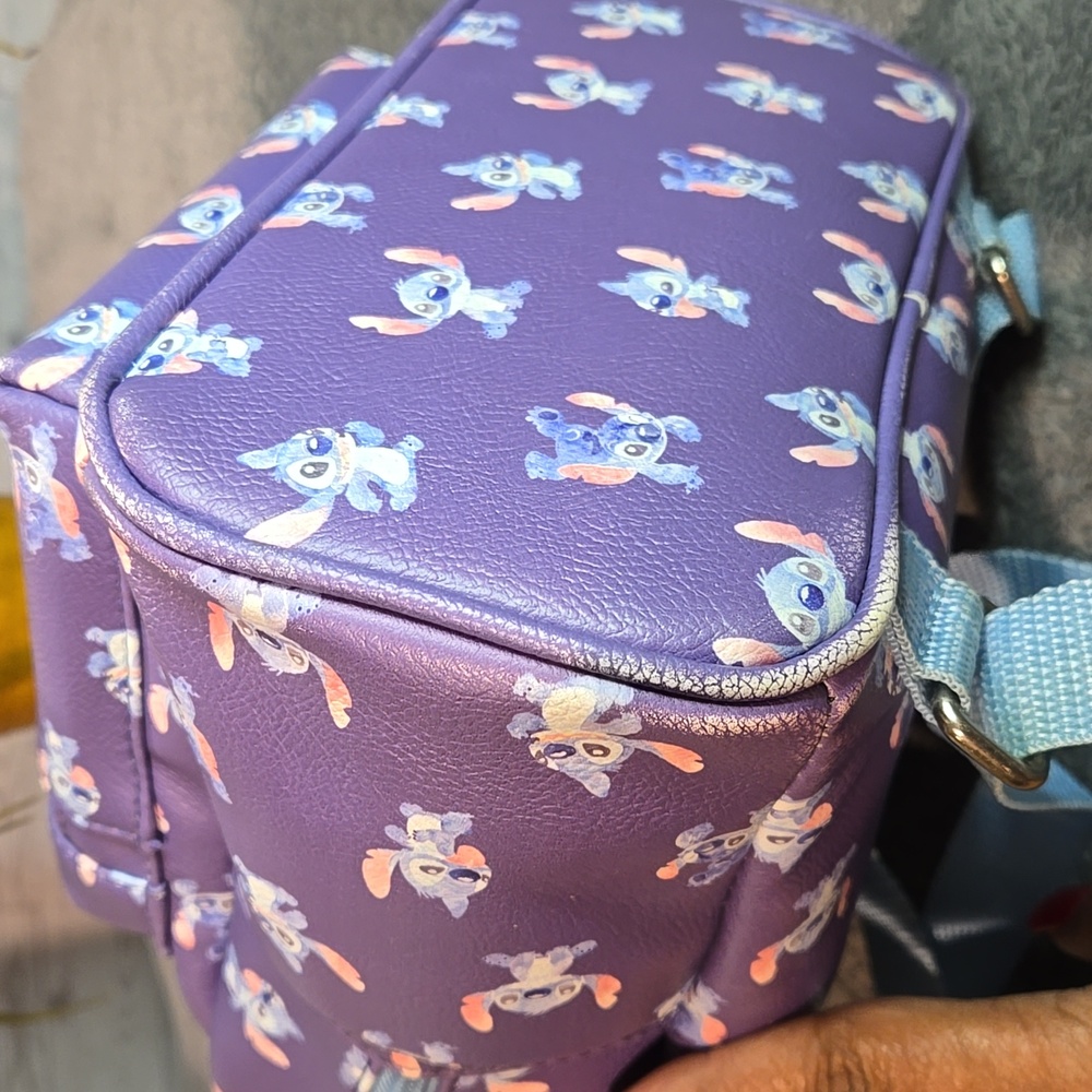 Loungefly Disney Lilo & Stitch Poses Mini Backpack Bag With Pineapple Charm - Picture 8 of 14